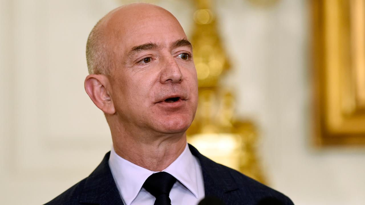 FBN’s Cheryl Casone on Amazon founder and CEO Jeff Bezos becoming the world’s richest person in history.