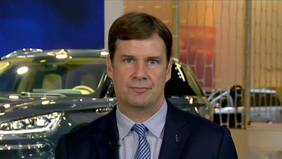 Ford Executive Vice President Jim Farley on the impact of steel and aluminum tariffs on the auto industry and concerns about autonomous vehicle safety.