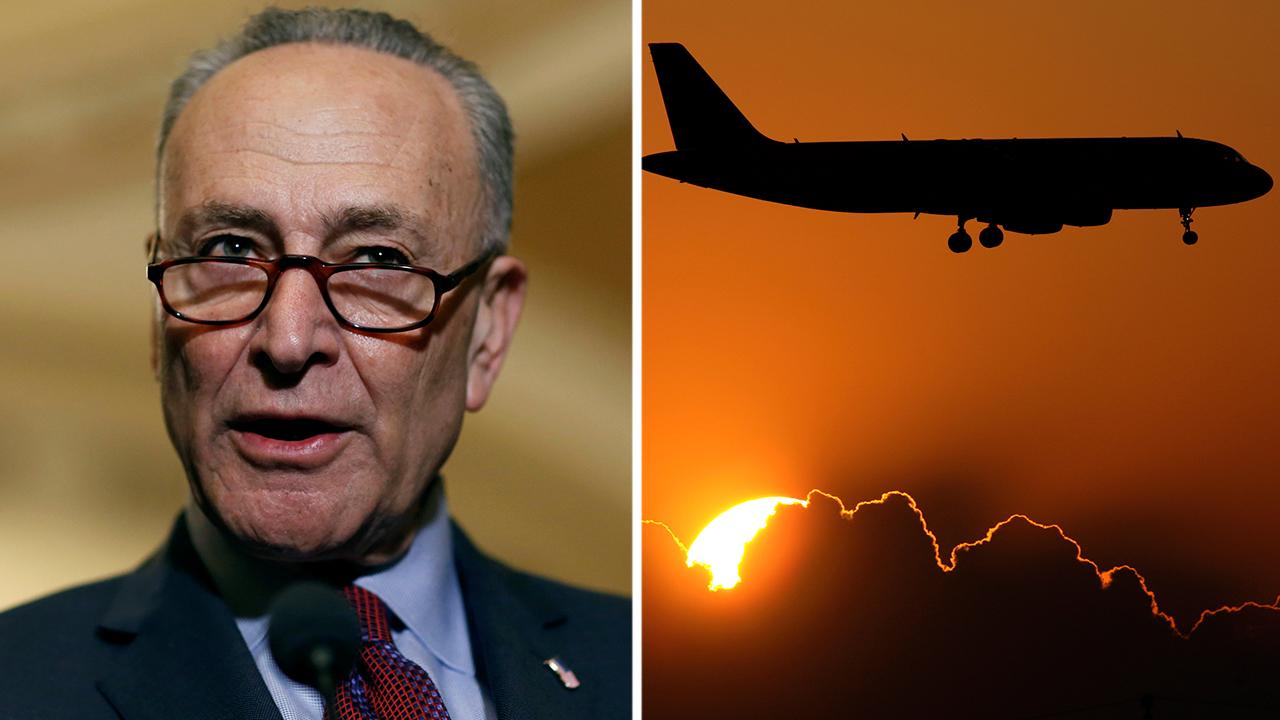 Fox Business Outlook: New York Senator Chuck Schumer calls on the Federal Trade Commission to investigate reports that major airlines would collect personal data from passengers and use it to set personalized prices.
