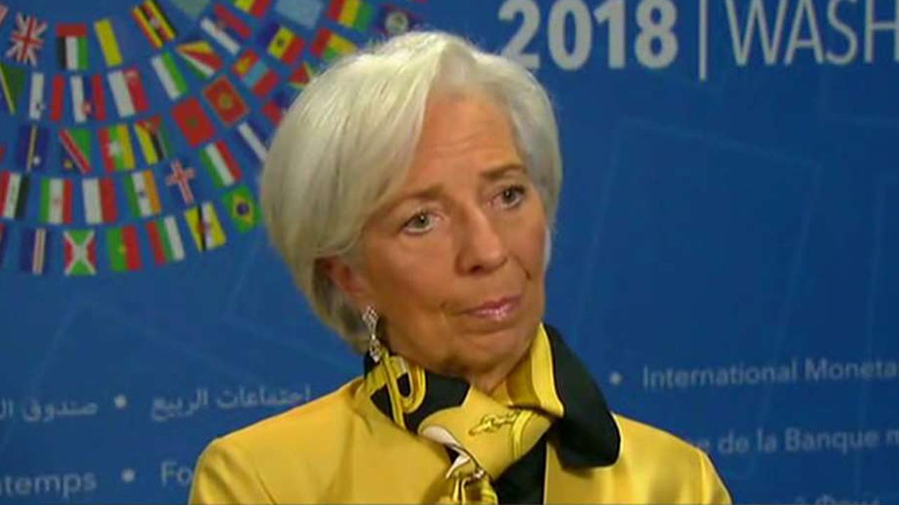 IMF Managing Director Christine Lagarde on why she is disappointed about trade relationships around the world.