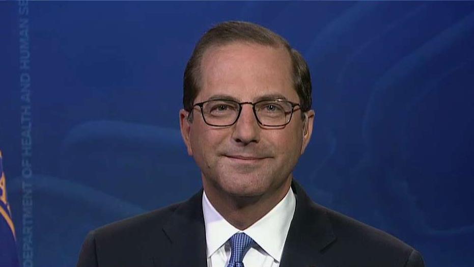 HHS Secretary Alex Azar on the Trump administration's efforts to rein in drug prices.