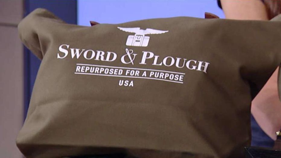 Sword &amp; Plough co-founders Emily Nunez Cavness and Betsy Nunez on how their small business' product line and how it is giving back to veterans.