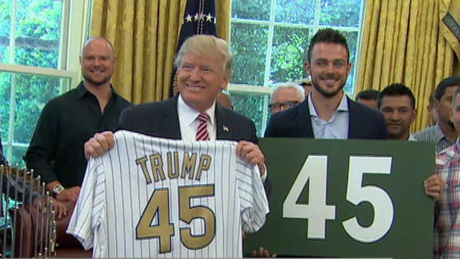 Former White House speechwriter Curt Smith on how baseball has impacted America's presidents.