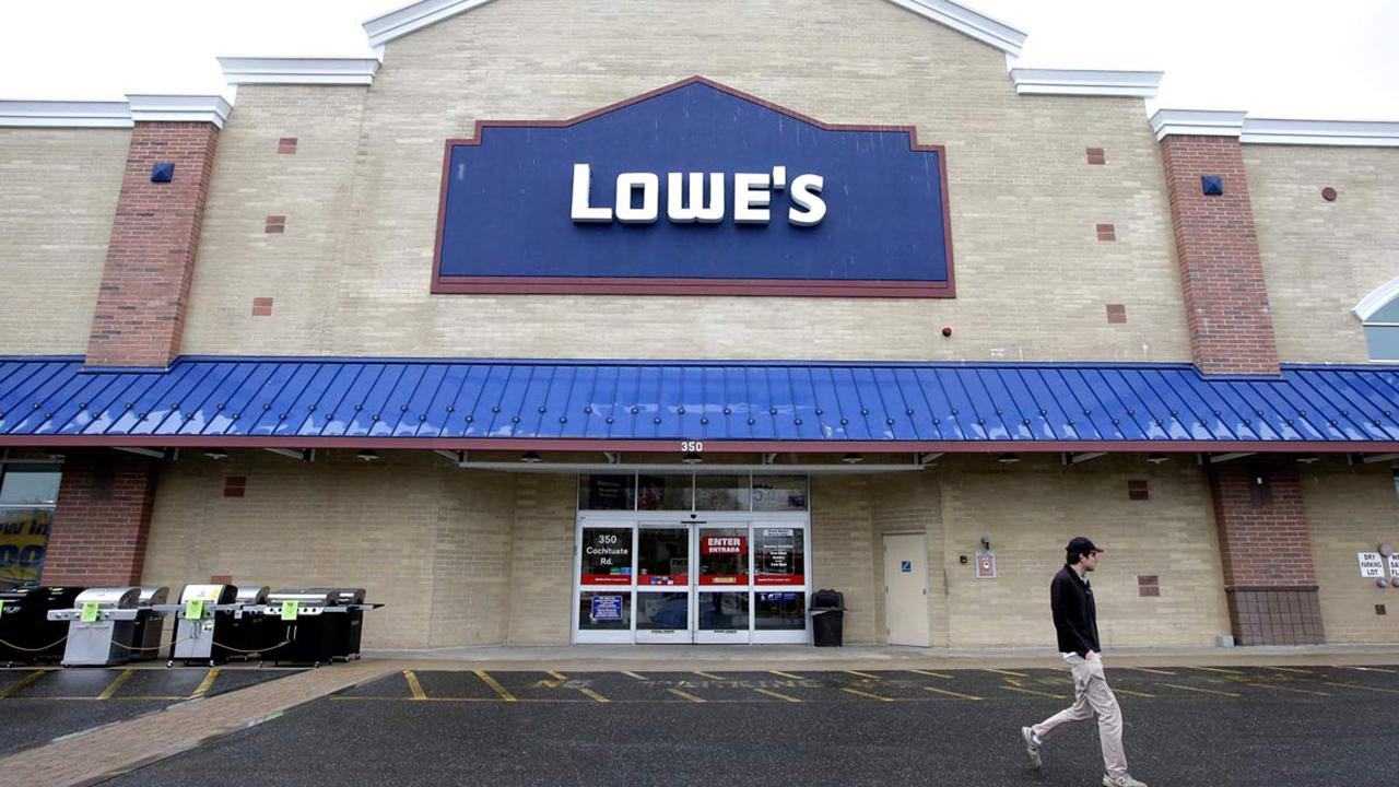 Fox Business Briefs: Lowe's suspends its practice of checking customers' receipts at the exits of its stores after a customer accuses the retailer of racial profiling.