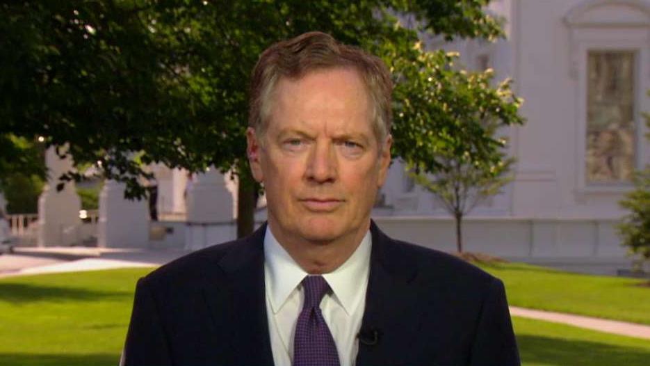 U.S. Trade Representative Robert Lighthizer on mounting U.S. tracde tensions with China.