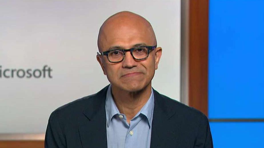 Microsoft CEO Satya Nadella on the company's contract with ICE, artificial intelligence and reforming the U.S. immigration system.