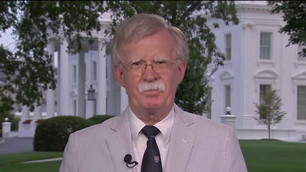 National Security Advisor John Bolton discusses how the Trump administration restored sanctions against Iran and the U.S.-China trade dispute. 