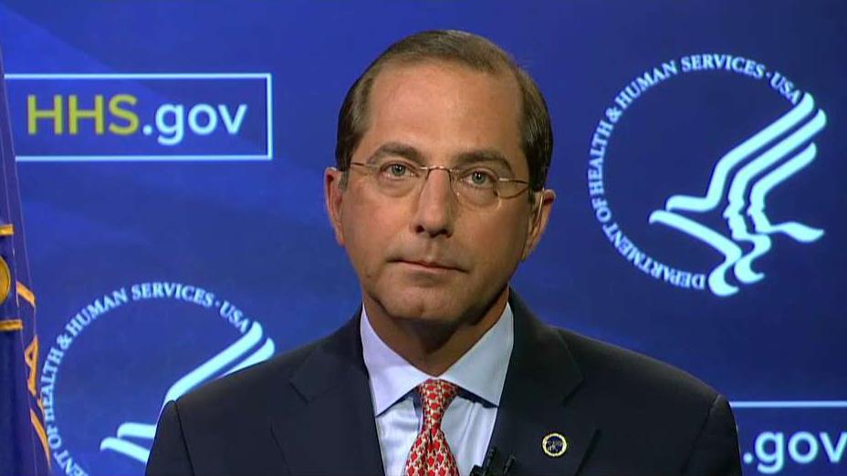 HHS Secretary Alex Azar on Trump administration efforts to reduce drug prices, President Trump calling on the Justice Department to sue opioid makers and the EpiPen shortage.