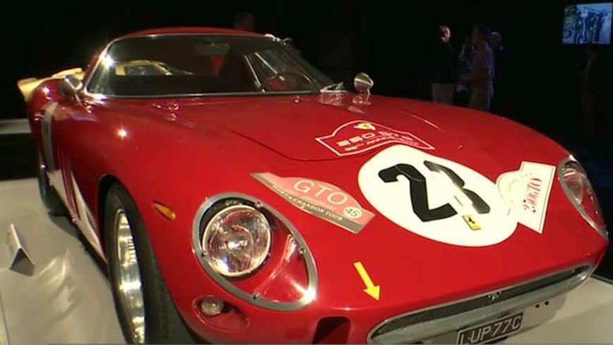 FOX Business’ Adam Shapiro reports from the auction house of the world‑renowned Pebble Beach Concours d’Elegance in California.