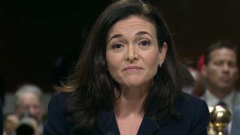Facebook COO Sheryl Sandberg on efforts to collaborate with other social media companies as well as law enforcement in an effort to improve security.
