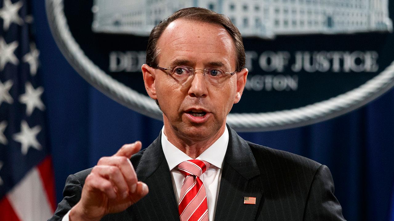 FOX Business’ Kennedy says there is one way Deputy Attorney General Rod Rosenstein can prove he was simply joking about wearing a wire to record President Trump.