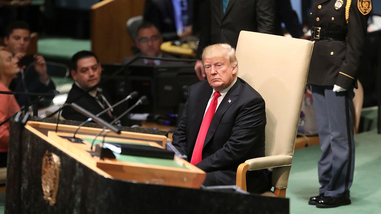 FBN’s Stuart Varney discusses how the media took aim at President Trump after his speech at the United Nations. 