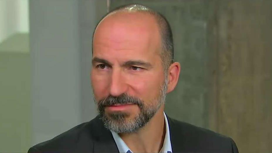 Uber CEO Dara Khosrowshahi in a FOX Business exclusive discusses the timeline for the company's IPO plans and how the ride-sharing sector will ultimately end car ownership.