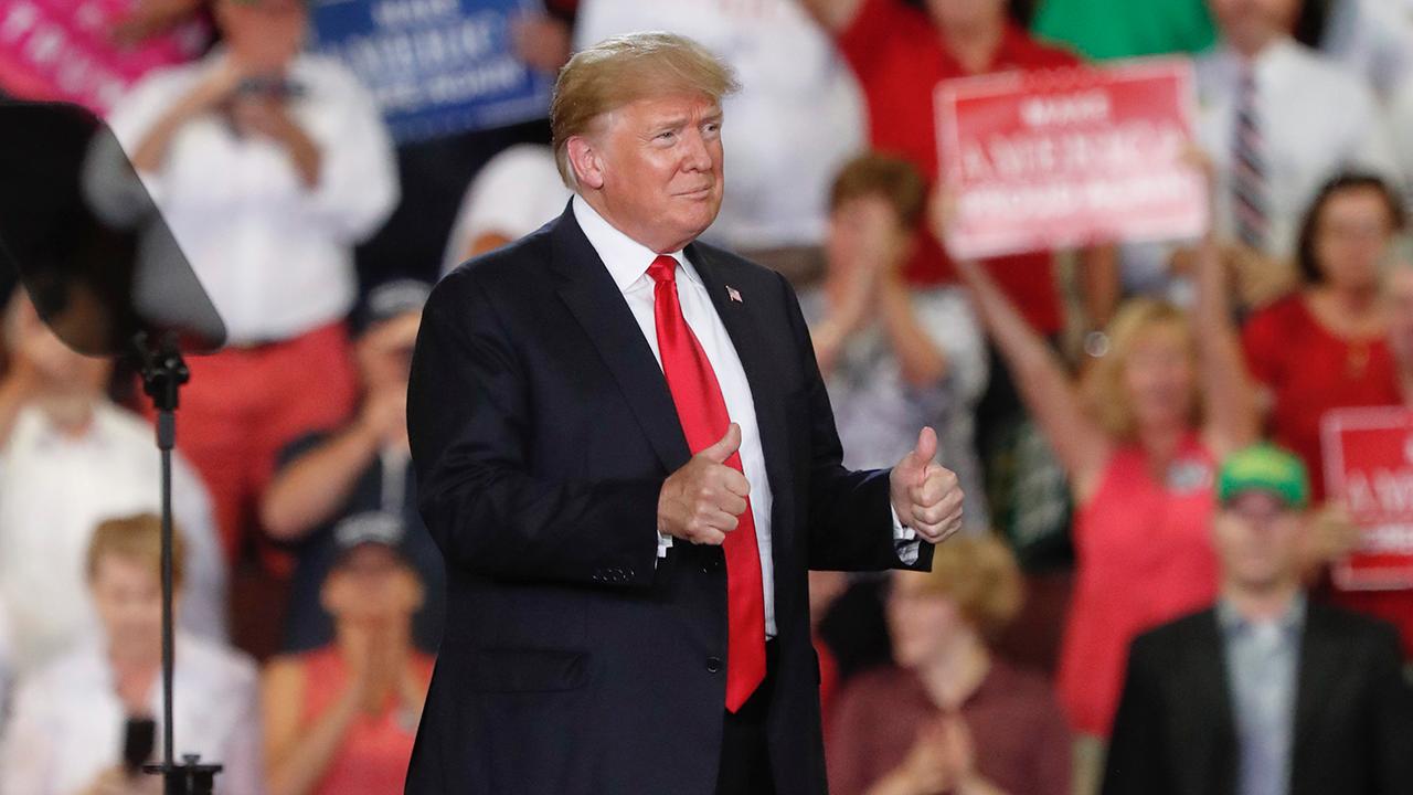 District Media Group President Beverly Hallberg, Forbes senior political contributor Rick Ungar and Madison Gesiotto of the National Diversity Coalition for Trump, discuss how the booming economy under President Trump will impact the midterm elections.