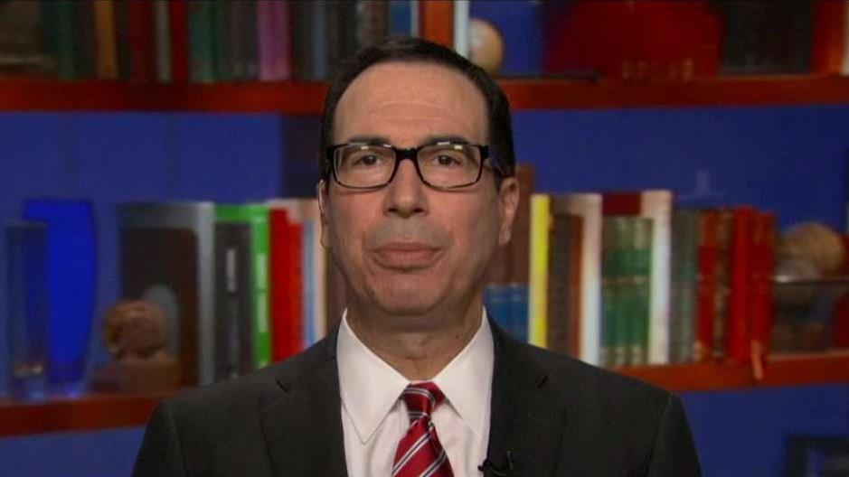 Treasury Secretary Steven Mnuchin on concerns over the potential impact of computerized trading on market volatility, the Federal Reserve's interest rate hike strategy, the market reaction to the Fed and U.S. trade negotiations with China.