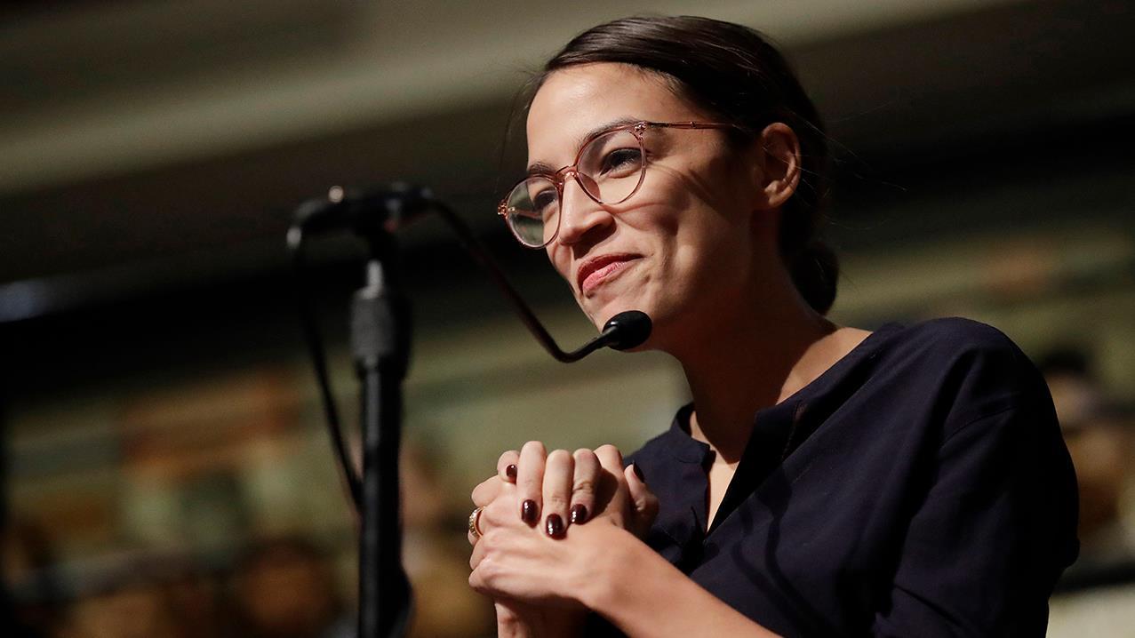 “Bulls &amp; Bears” panel discuss New York Congresswoman-elect Alexandria Ocasio-Cortez’ (D) bold claim at a town hall meeting that combating climate change is going to bring about economic and social justice reform. 