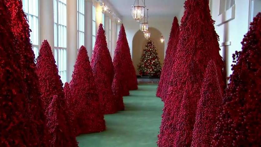 White House volunteer florist Vickie Wenstrup reacts to the criticism over the White House Christmas decorations.