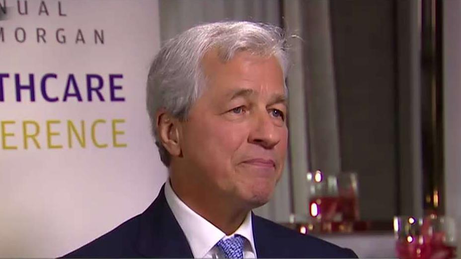 JPMorgan Chase CEO Jamie Dimon on the economy, the credit market, the state of the consumer and tax cuts.