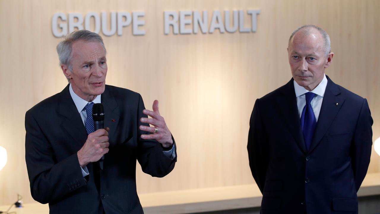 FBN's Cheryl Casone on Renault naming a new chairman and CEO to replace Carlos Ghosn.