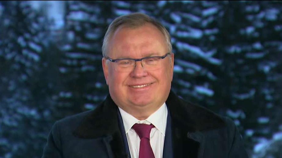 VTB Bank Chairman Andrey Kostin discusses how Russian Investment Fund CEO Kirill Dmitriev said that U.S. sanctions on Moscow are starting to hurt America more than Russia.