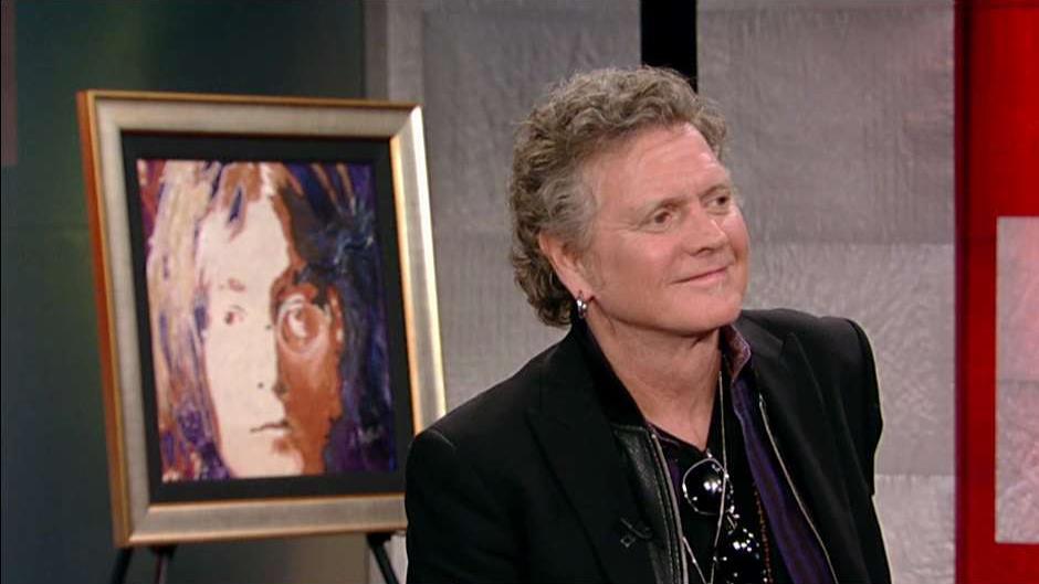 Def Leppard drummer Rick Allen on how he got into painting and how he is using his art to help veterans.