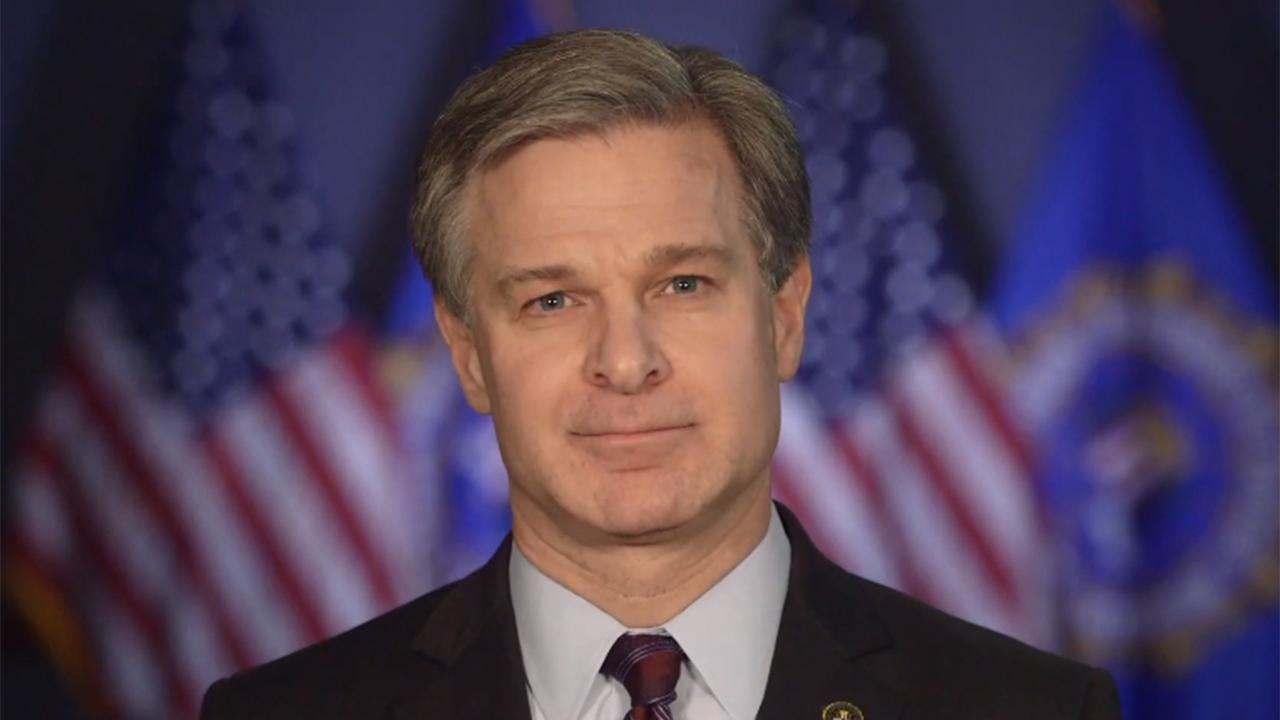 FBI Director Chris Wray sent a message to agency employees blasting the partial government shutdown. [Courtesy: FBI]