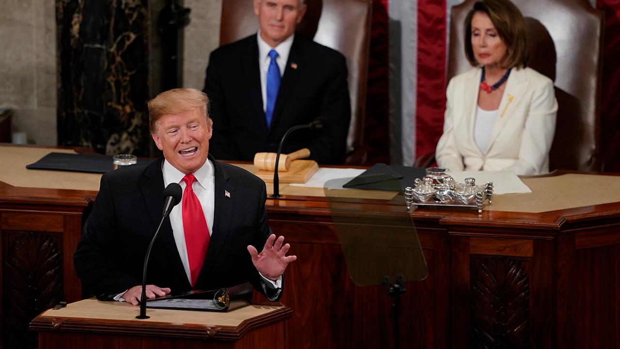 President Trump discusses the strength of the U.S. economy and the rise in wages during the State of the Union address.