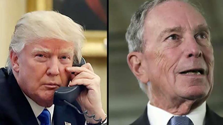 Sources tell FOX Business’ Charlie Gasparino that former New York City Mayor Michael Bloomberg could spend more than half a billion dollars to run against President Trump.