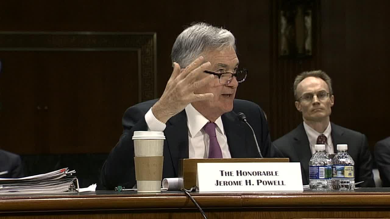 Federal Reserve Chairman Jerome Powell says the concept of modern monetary theory is “just wrong.”