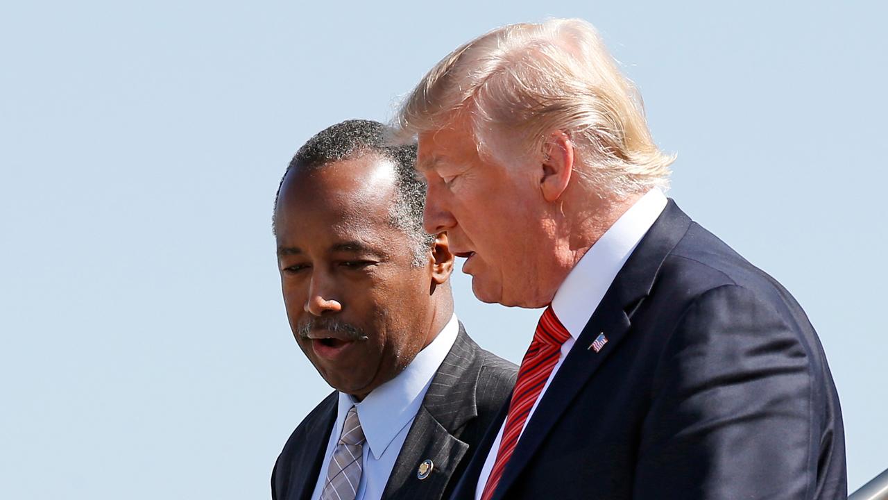 Housing and Urban Development Secretary Ben Carson on President Trump's efforts to boost the U.S. economy.