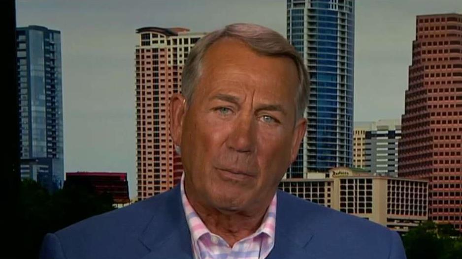 Former Speaker of the House John Boehner, R-Ohio, on the increasingly partisan politics in Washington, D.C., the mounting deficit, the 2020 presidential race and the outlook for the cannabis industry.