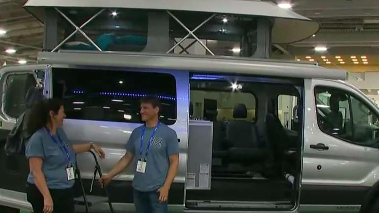 FBN’s Jeff Flock speaks with ModVans CEO P.J. Tezza at The RV Experience in Salt Lake City, Utah.