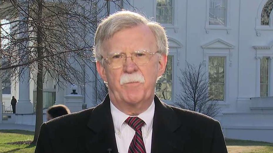 National security adviser John Bolton on the unrest in Venezuela and his warning to North Korea over missile testing.