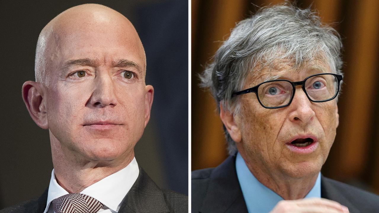 Morning Business Outlook: Microsoft co-founder Bill Gates reportedly joins Amazon CEO Jeff Bezos as the only two people worth at least $100 billion; Peloton hit with lawsuit for allegedly using music without permission.