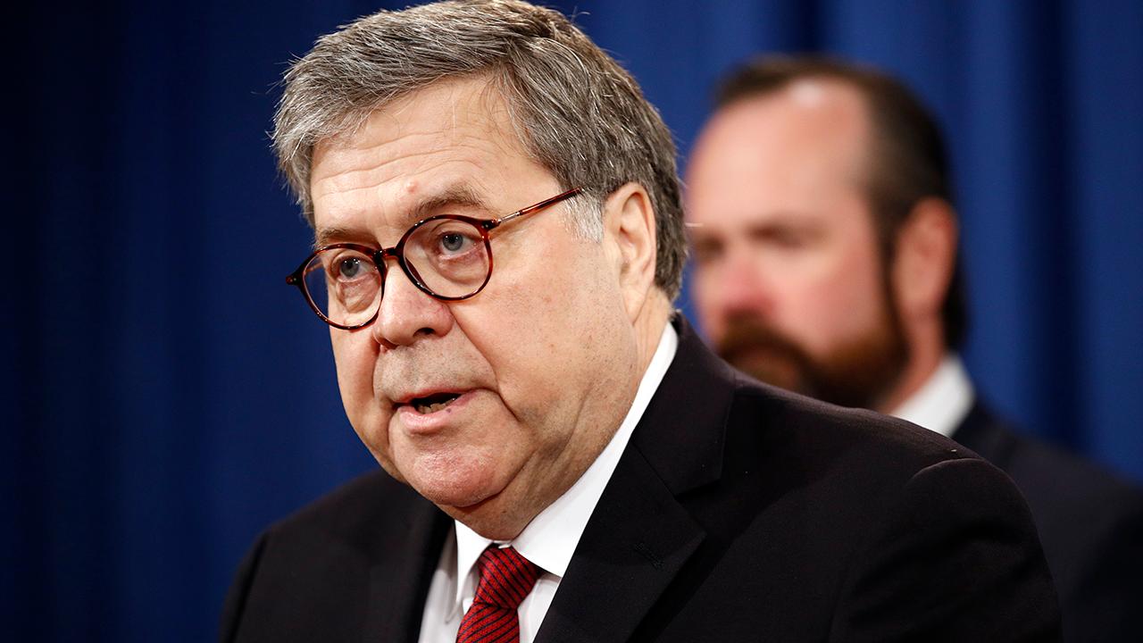 Attorney General William Barr answers reporters' questions on the Mueller report
