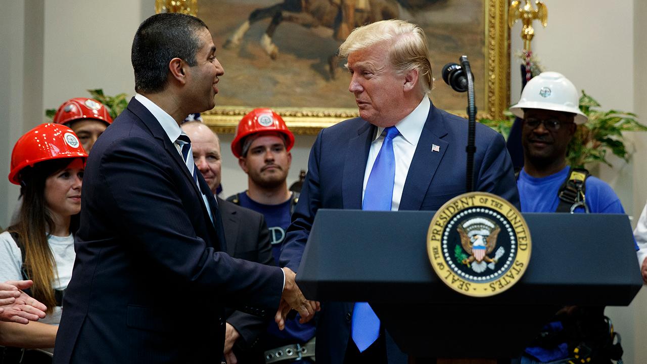 FCC Chairman Ajit Pai discusses the Trump administration’s move to become the global leader in the 5G network initiative.