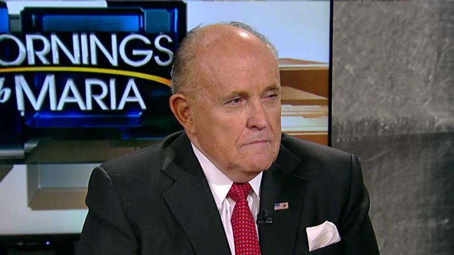 Rudy Giuliani, personal attorney for President Trump, on Mayor Bill de Blasio bringing the Green New Deal to New York City, Sen. Bernie Sanders saying prisoners should be allowed to vote and the 2020 presidential race.