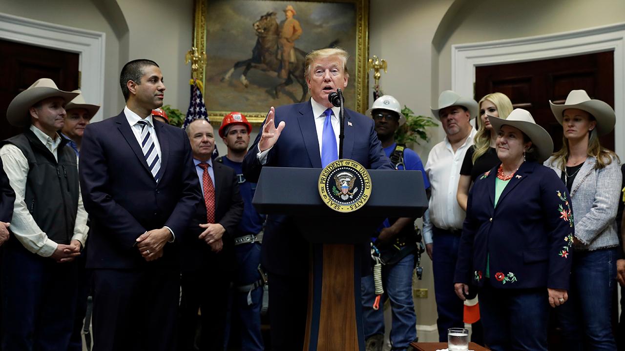 President Trump says secure 5G networks will be a vital link to America’s prosperity and national security. 