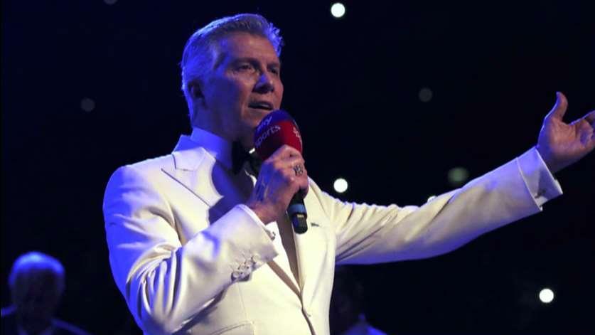 Legendary ring announcer Michael Buffer on how he came up with his popular catchphrase he uses at the beginning of boxing matches.