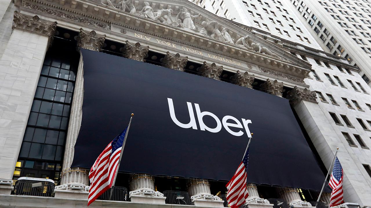 Fox Business Briefs: Uber prices its IPO at $45 a share and starts trading on the New York Stock exchange; Party City says the global helium shortage made its quarterly loss worse.