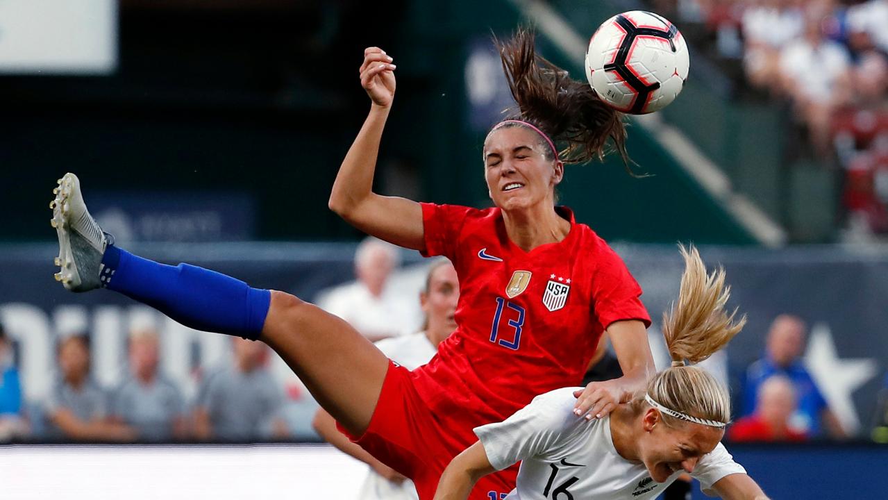 Fox Sports lead Women's World Cup game analyst Aly Wagner on previews the 2019 Women's World Cup, the push for equal pay for female athletes and the potential boost to growth for sports such as soccer from parents' concerns over the injury risks from football.