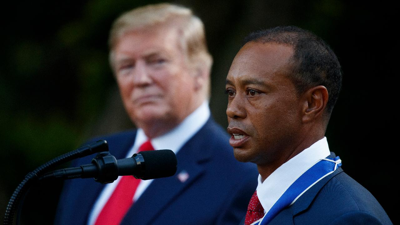 Golf legend Greg Norman on Tiger Woods' 2019 Masters win, President Trump awarding Woods the Presidential Medal of Freedom and why he became an ambassador for Delta Private Jets.