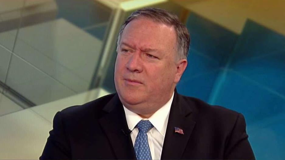 Secretary of State Mike Pompeo on the national security concerns over China's military, U.S. trade talks with China and China's potential retaliation because of U.S. tariffs.