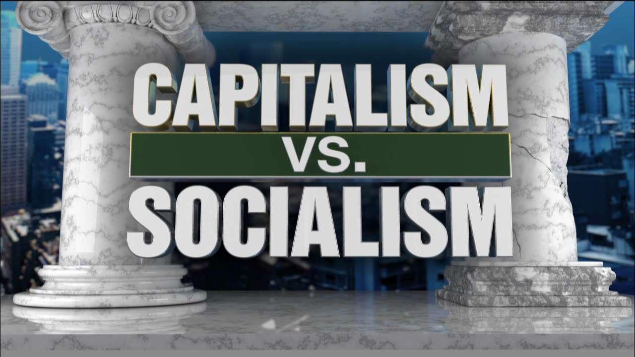 FOX Business’ Stuart Varney, The New Voice CEO Herman Cain, Bianca Cunningham of NYC Democratic Socialists of America, “Capitalism’s Crisis Deepens” author Richard Wolff answer questions from a live studio audience about capitalist and socialist policies.