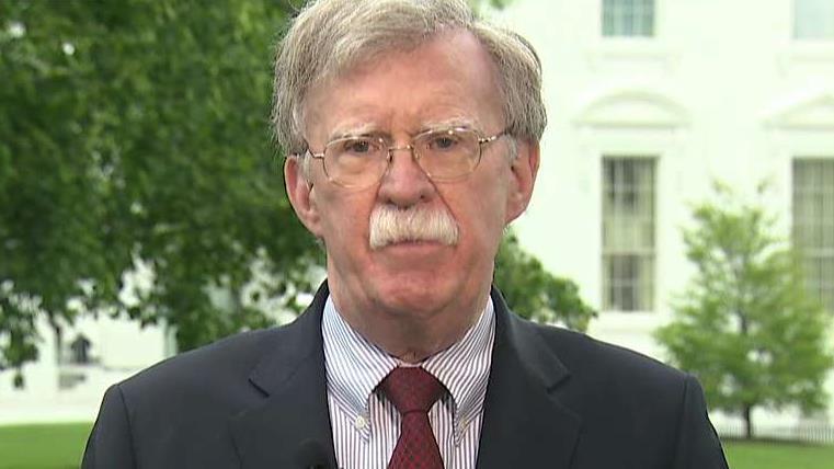 National Security Adviser John Bolton on the unrest in Venezuela and the impact of sanctions on Iran.