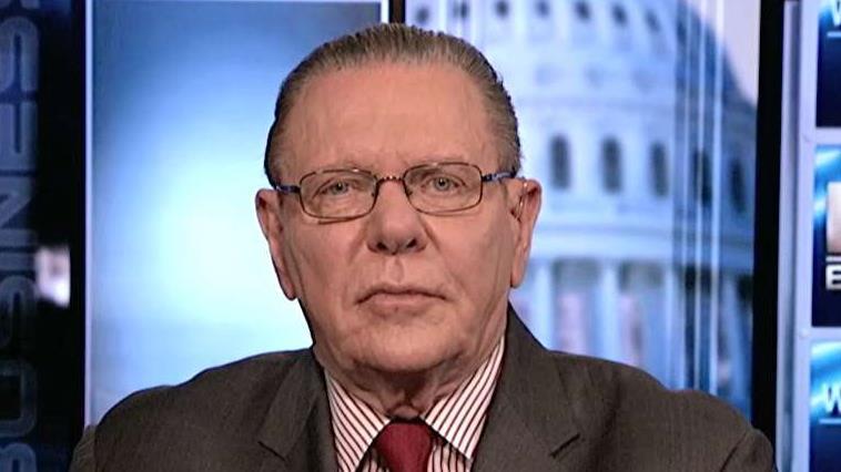 President Trump, in  a series of tweets, said he did not retaliate against Iran because the response would not have been proportional. Gen. Jack Keane with more.