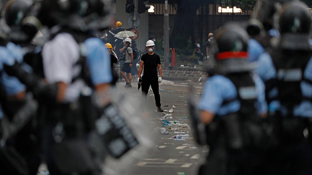 Thousands of protesters clashed with police in Hong Kong on Wednesday and caused the government to delay a debate on the extradition bill. Heritage Foundation’s Terry Miller reacts to the protests.