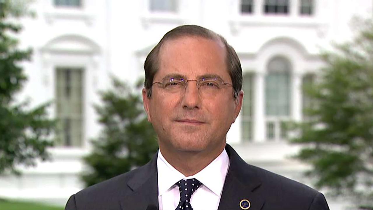 Health and Human Services Secretary Alex Azar on the request to Congress for funds to help with the humanitarian crisis on the U.S. border with Mexico and the administration's efforts to reduce health care costs.