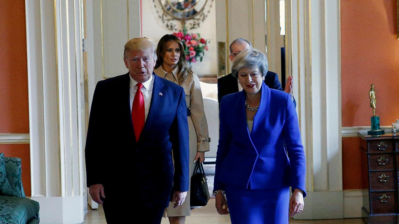 Departing British PM Theresa May on the trading relationship between the U.S. and the U.K.