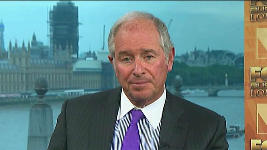 Blackstone CEO Stephen Schwarzman on the debate over capitalism versus socialism and the importance of improving the U.S. educational system.
